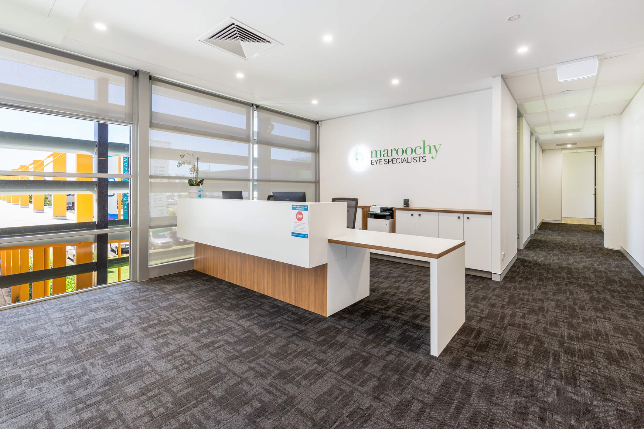 Maroochy Eye Specialist Medical Fitout Raw Commercial Projects Commercial Fitouts