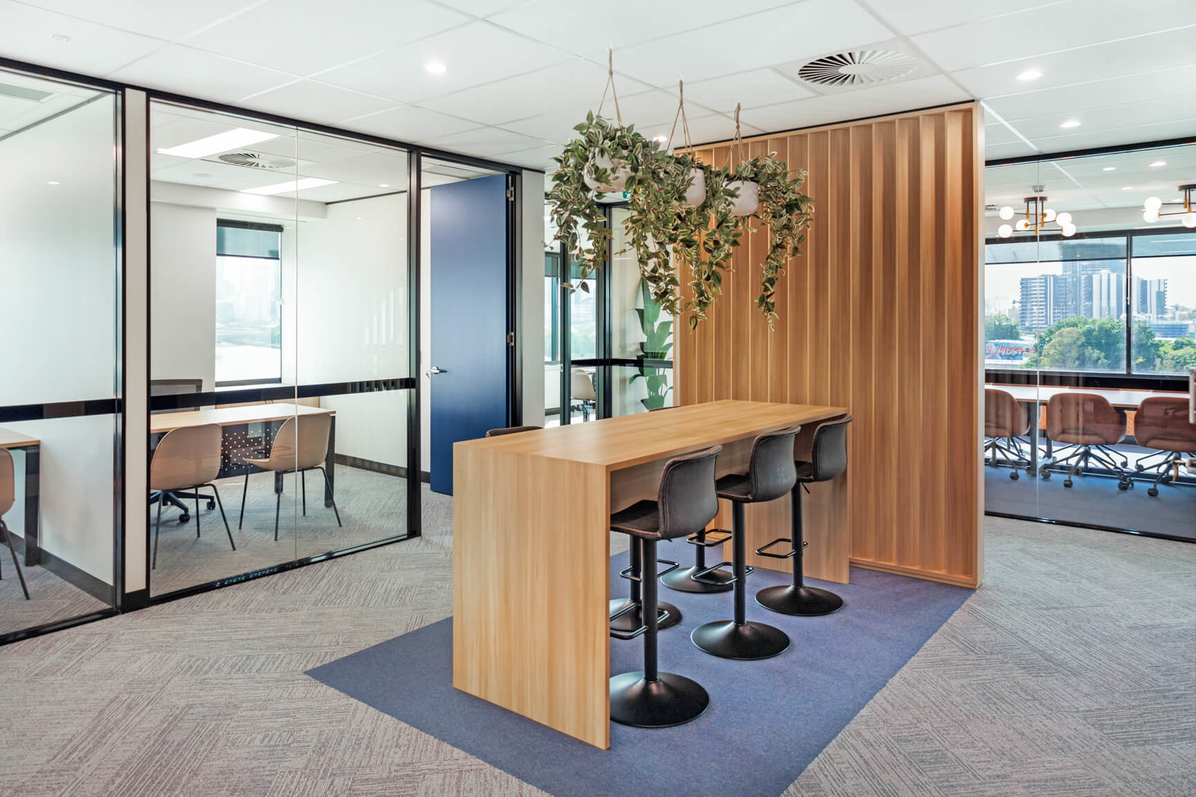 commercial design fitout brisbane 301 coronation drive level 6 tenancy a completed by Raw Commercial Projects