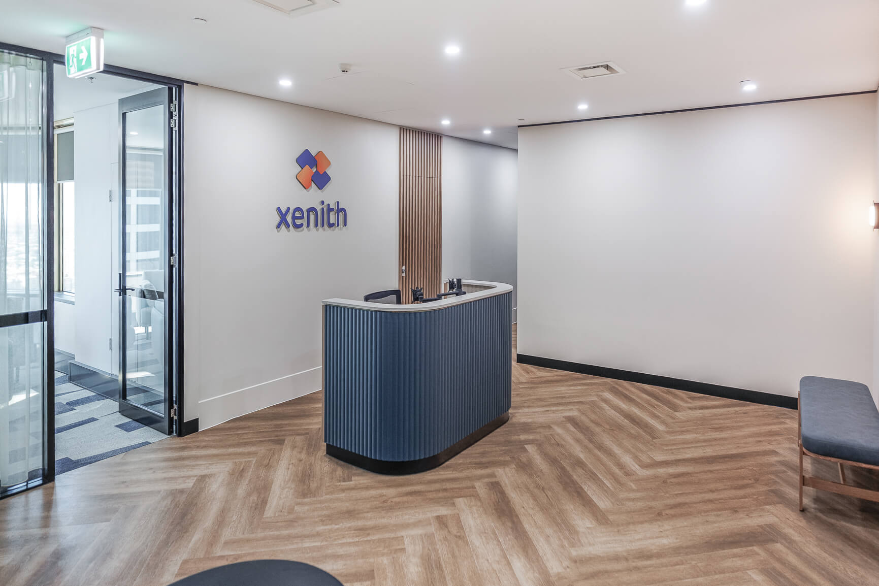 office design and fitout brisbane for Xenith Mining completed by RAW Commercial Projects