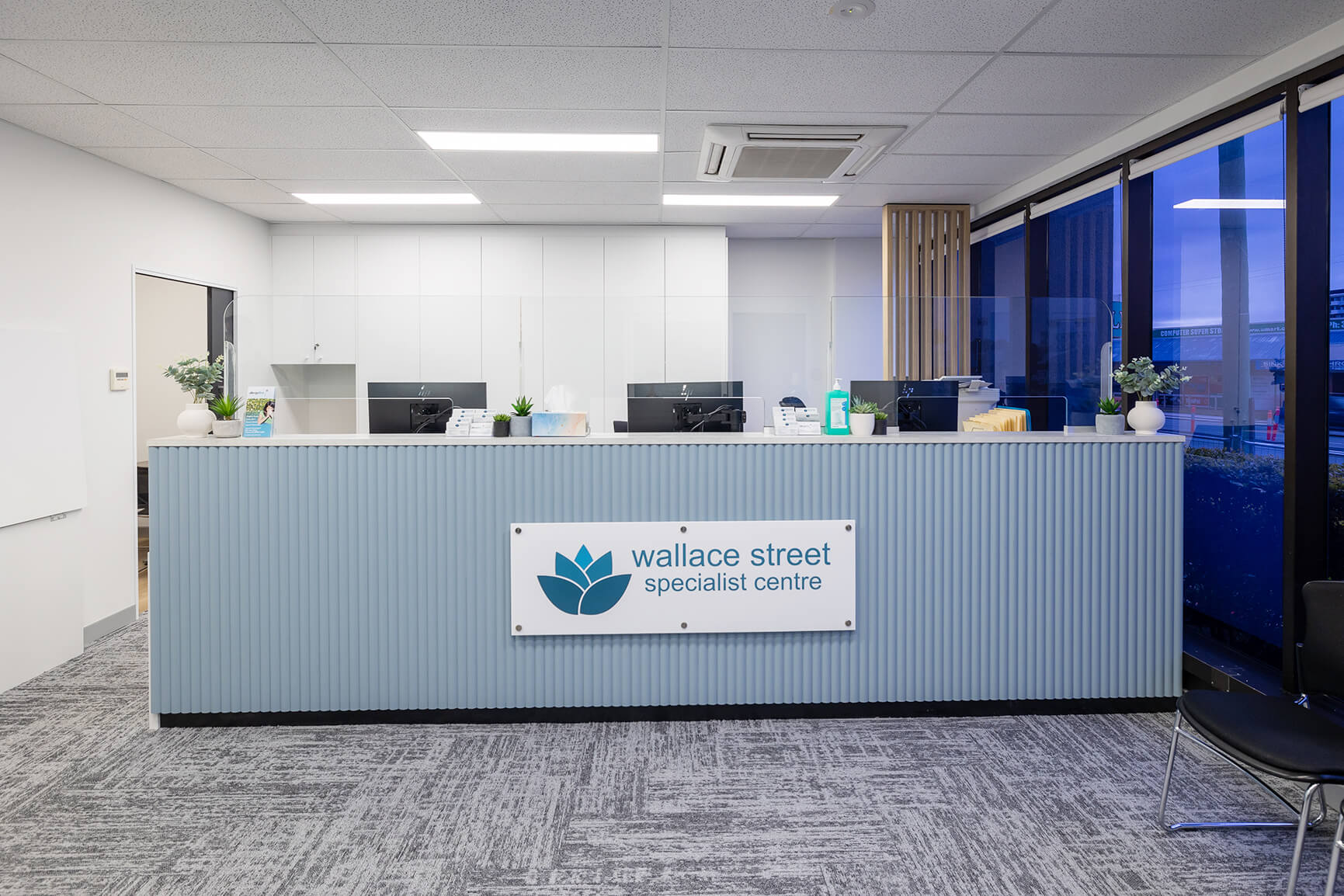 lung research queensland medial office fitout by raw commercial projects